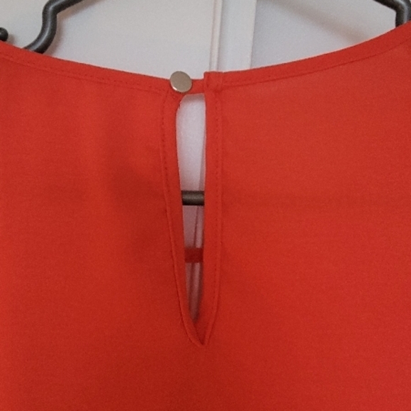 Orange  Blouse - Picture 5 of 6
